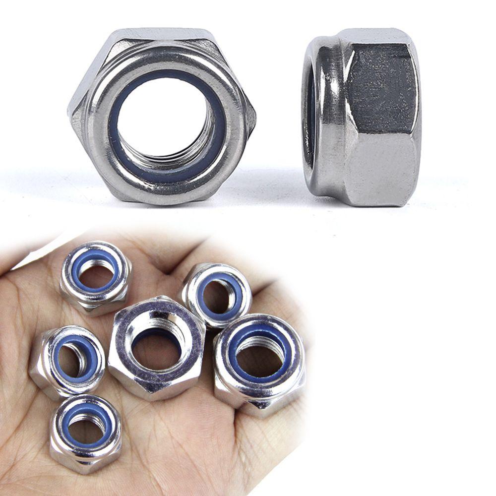 Đai Ốc Chữ T Bằng Thép Không Gỉ M3 M4 M5 M6 M8 M10 M12 Sang M24 Nyloc Nuts 304