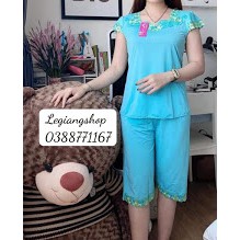 [Mã WA1606 giảm 15% đơn 99k] Đồ ngủ thun lạnh lửng ngang gối Lê Giang Shop | BigBuy360 - bigbuy360.vn