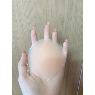 Lẻ 2 miếng dán ti tàng hình, miếng dán ngực silicon siêu dính 8.5cm