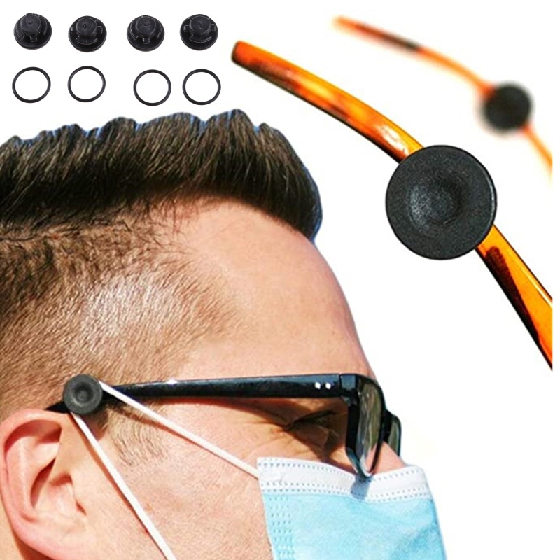 Set 2 Cặp Móc Điều Chỉnh Kính Mắt Co Giãn Bảo Vệ Tai Liberate