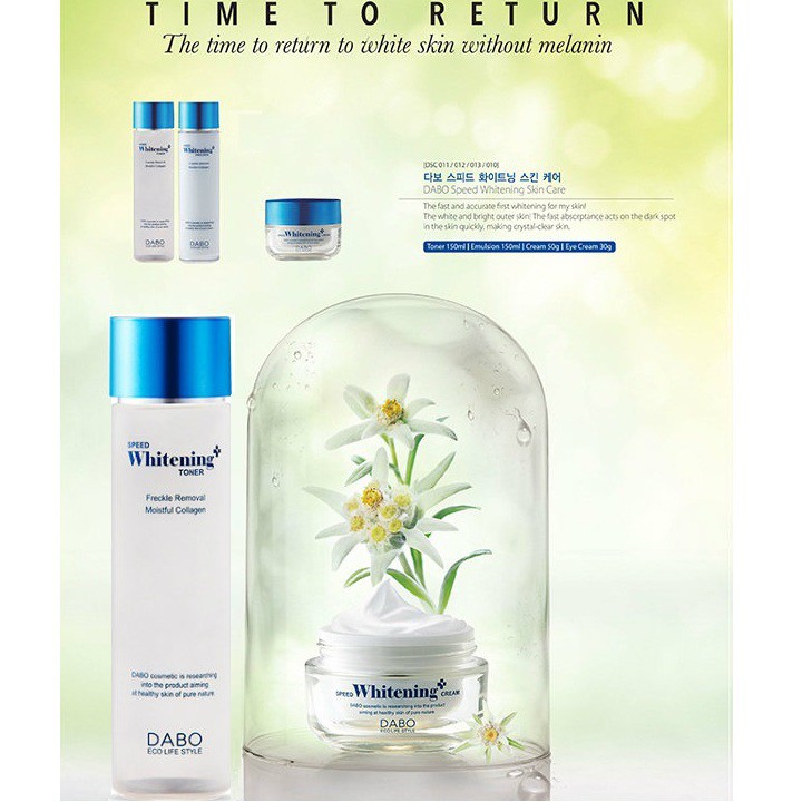 Nước hoa hồng trăng da Dabo Speed Whitening-up | BigBuy360 - bigbuy360.vn