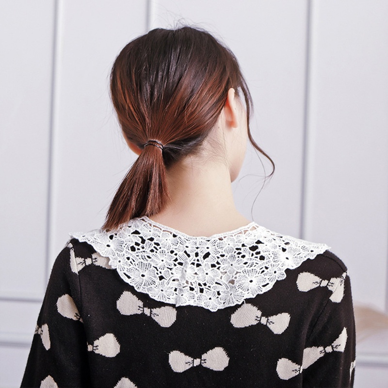 Cổ Áo Rời Cổ Tròn Chất Liệu Cotton Thời Trang Cho Nữ