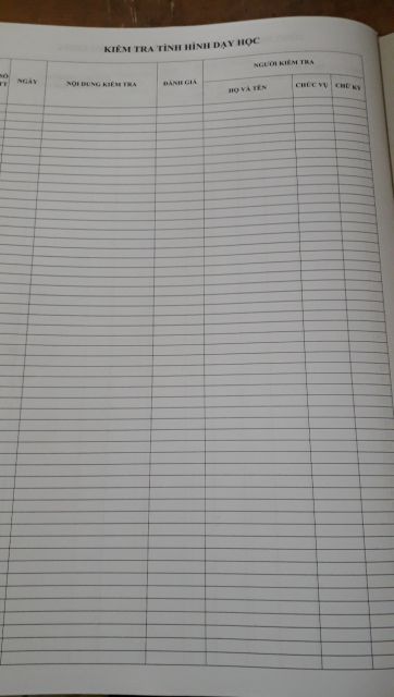 Combo 10 sổ lên lớp theo thông tư 23/2018