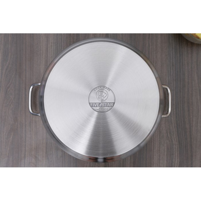 Bộ Nồi Xửng Hấp Inox Fivestar 30cm nắp kính bảo hành 5 năm chính hãng