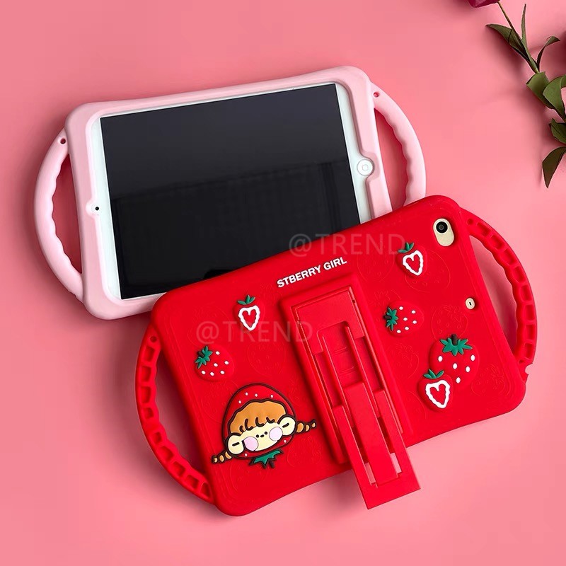 Ốp lưng silicone hoạt hình cho IPad 9.7 2017 2018 IPad 10.2 Pro 9.7 iPad Air 1 2 | BigBuy360 - bigbuy360.vn