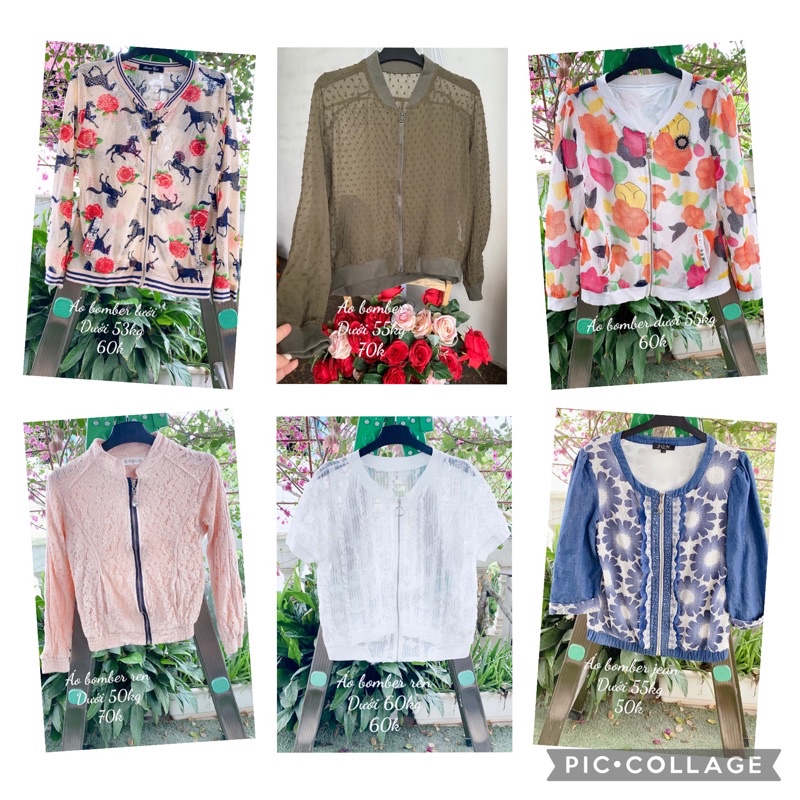 Áo khoác bomber kiểu