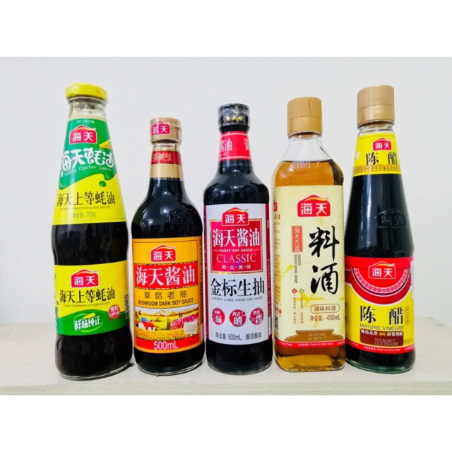 COMBO 5 chai gia vị nấu TQ