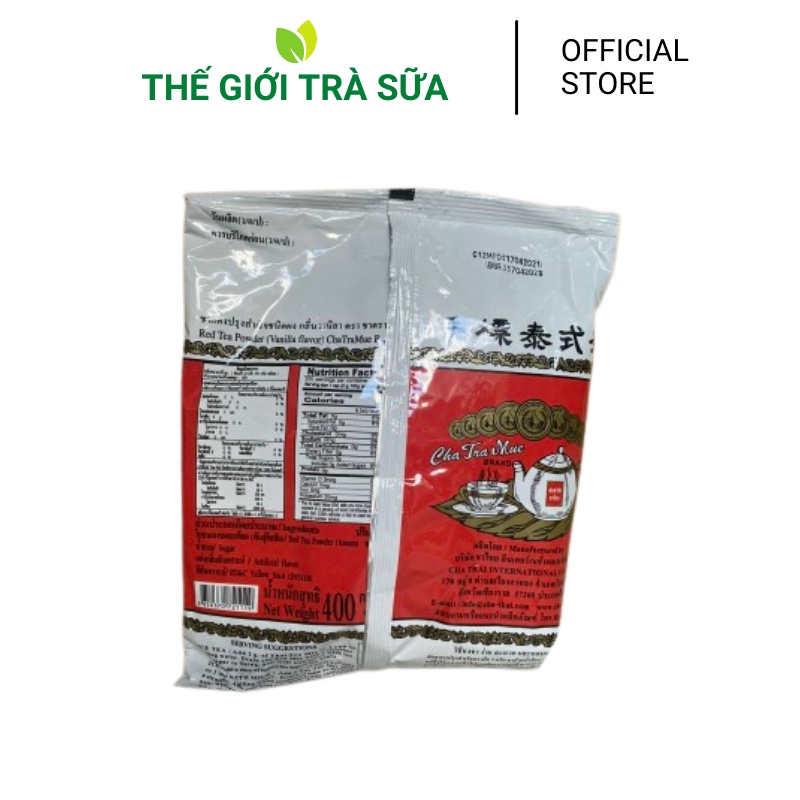 Trà thái Đỏ Thái Lan Chính hãng (400 gram) - Nguyên liệu pha chế trà sữa | BigBuy360 - bigbuy360.vn