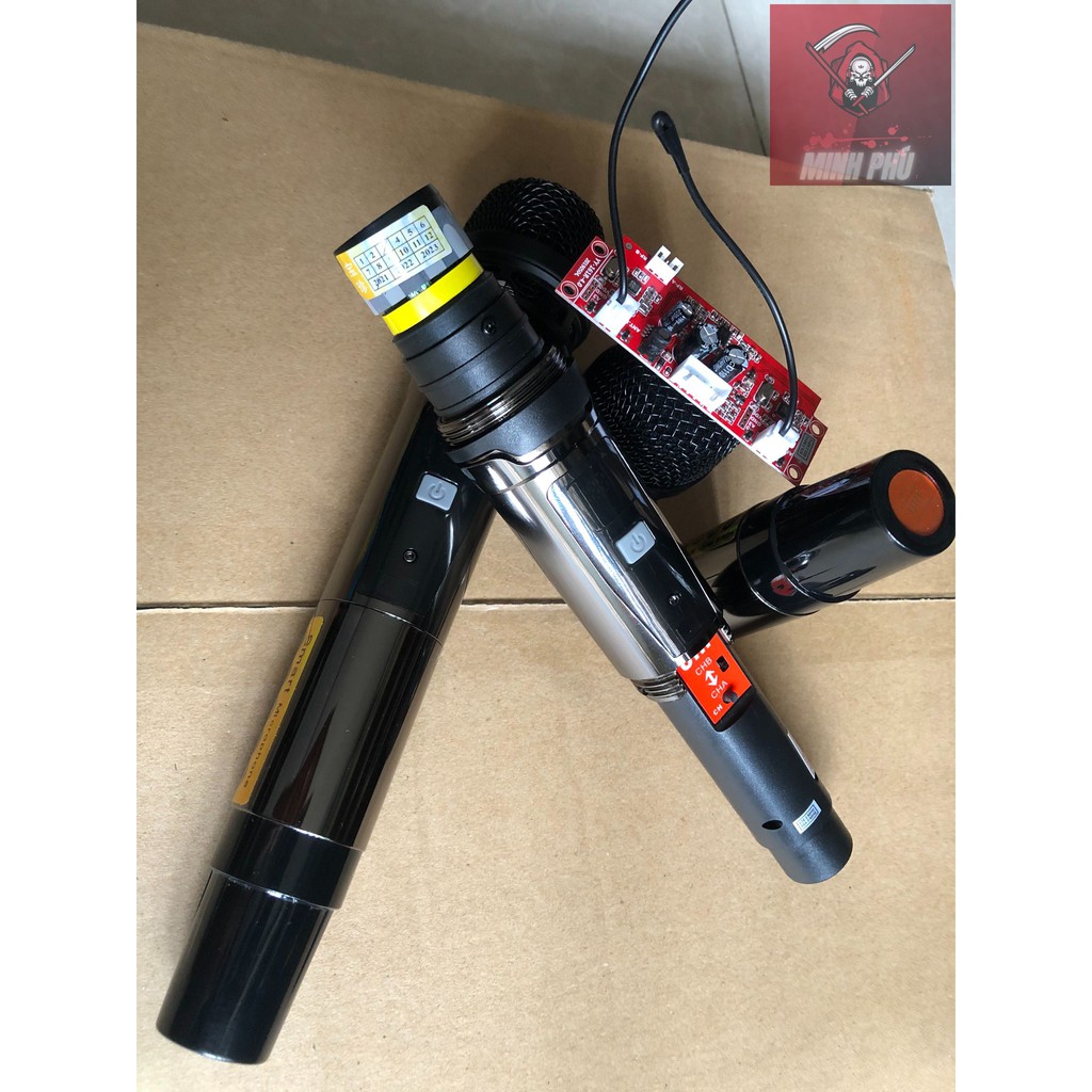 Micro loa kéo wireless UGX 21-UGX 23 UHF - loại 1 siêu hay chống hú tốt