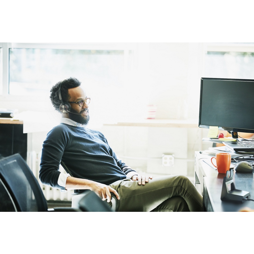 Tai Nghe Không Dây Poly Voyager Focus 2 UC Bluetooth/USB-C Chính Hãng