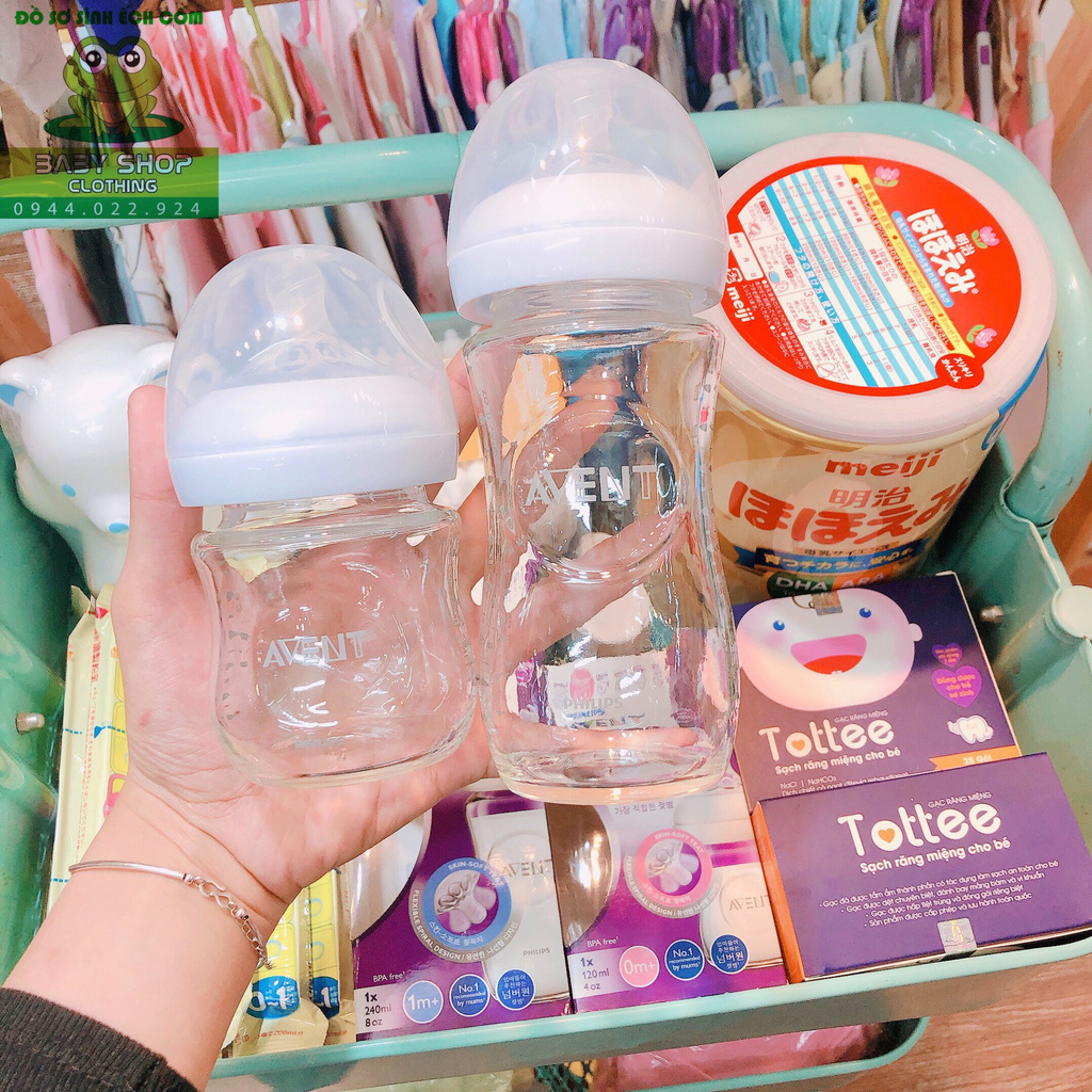 Bình Sữa Avent Thuỷ Tinh 240ml - Đơn