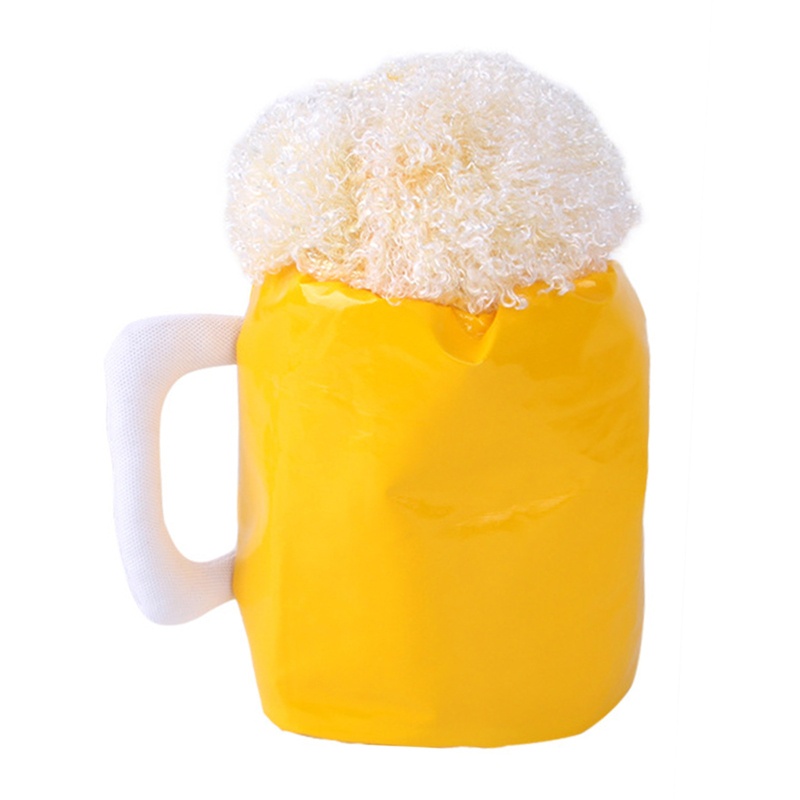 Mũ Giữ Ấm Mùa Đông Hình Ly Bia Mèo Nhỏ Cho Chó Mèo