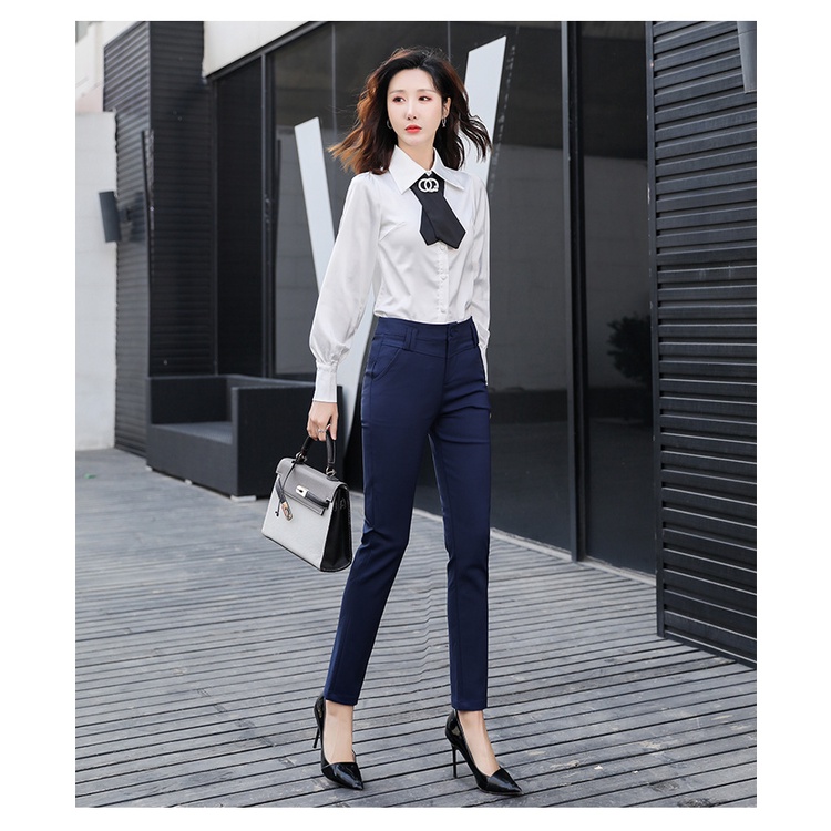 N55485 Quần tây nữ dài xuân hè hàng nhập