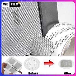 Window Screen Repair Kit Door Window Patch Tape Strong Adhesive Long Lasting Fiberglass Covering  Mesh Repair for Car Window Doors Screen(1pcs/5pcs/10pcs)