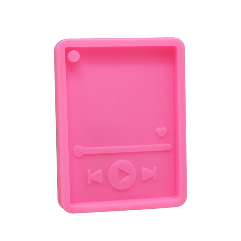 Khuôn Silicone Làm Móc Khóa Hình Máy Nghe Nhạc Mp3