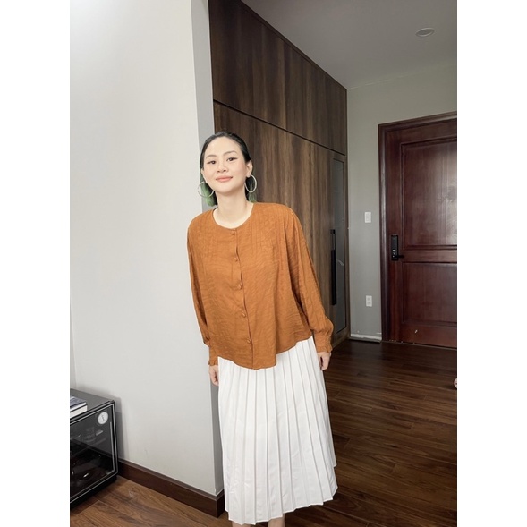 ✅Freeship✅ Áo tay bồng siêu xinh.Hình cận vải shop chụp thật