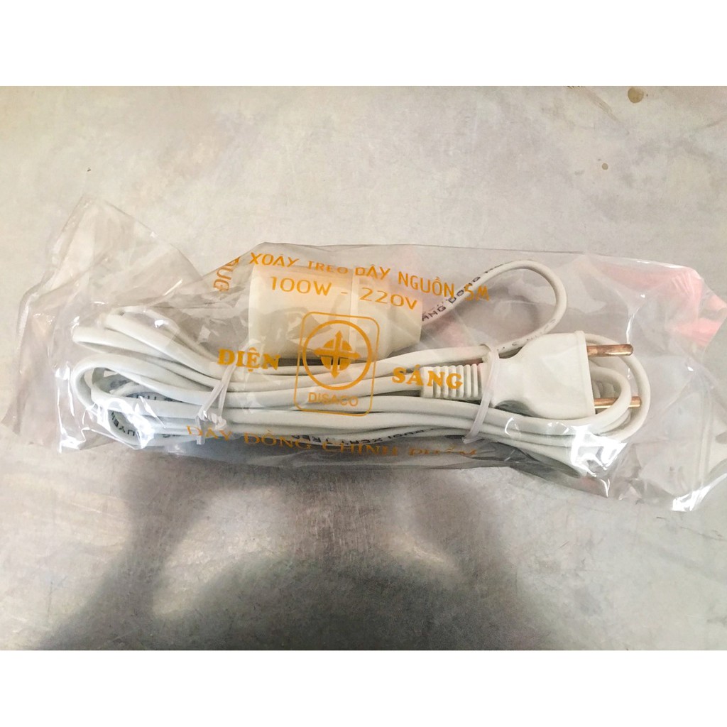 Đuôi đèn có dây liền phích cắm E27 tiện lợi 3m/5m/8m/10m | BigBuy360 - bigbuy360.vn