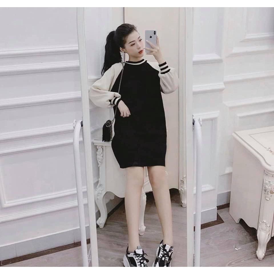 VÁY UMI TAY PHỐI mẹ và bé