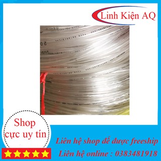 Dây tio phi 8, ống nước trong phi 8