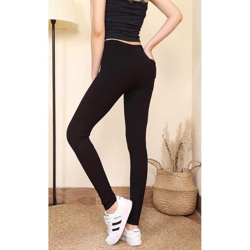 Quần Legging Nữ 🍀FRRESHIP🍀Quần Thun Tôn Dáng Siêu Co Giãn Chất Đẹp QLGW01 | BigBuy360 - bigbuy360.vn