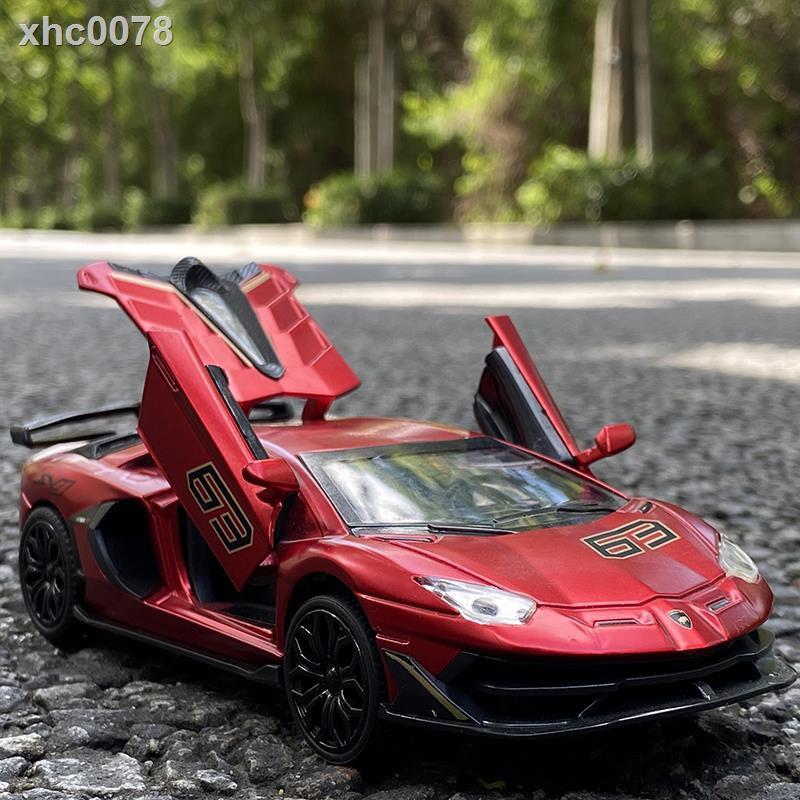 Mô Hình Xe Hơi Lamborghini Svj Bằng Hợp Kim Độc Đáo Cho Bé