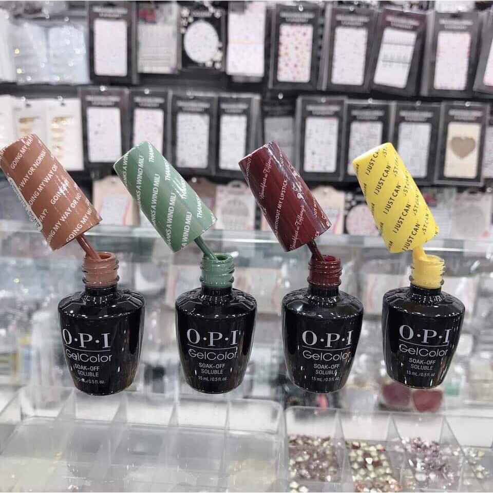 Sơn Gel OPI những Gam màu quốc dân, H62 N39 H12 W52 A65 màu hot đẹp - Lẻ 1 Chai