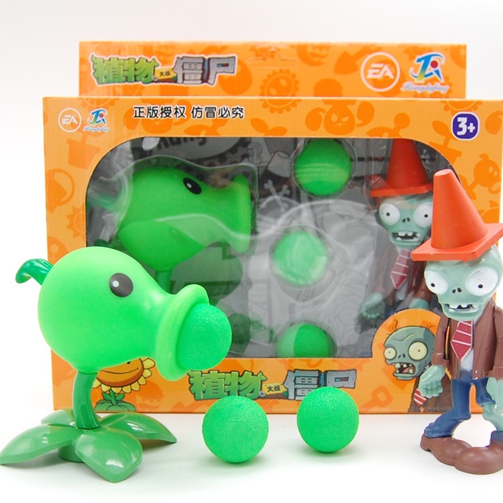 Đồ chơi bắn zombie, mô hình game Plants Vs Zombies thú vị cho trẻ em