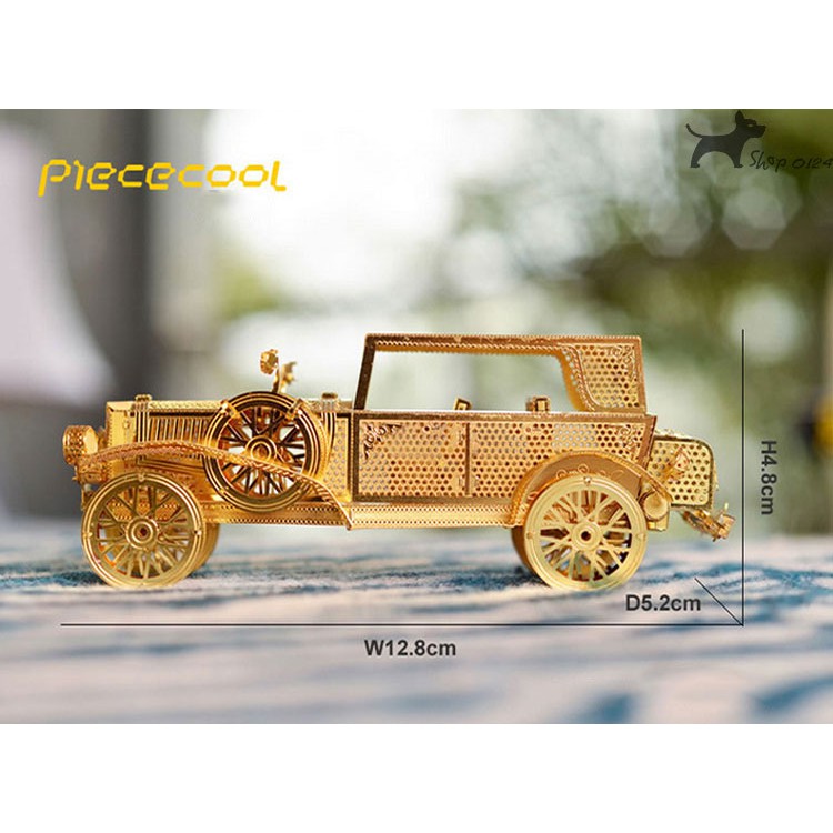 Đồ chơi lắp ghép mô hình 3D bằng thép Classic Car Piececool