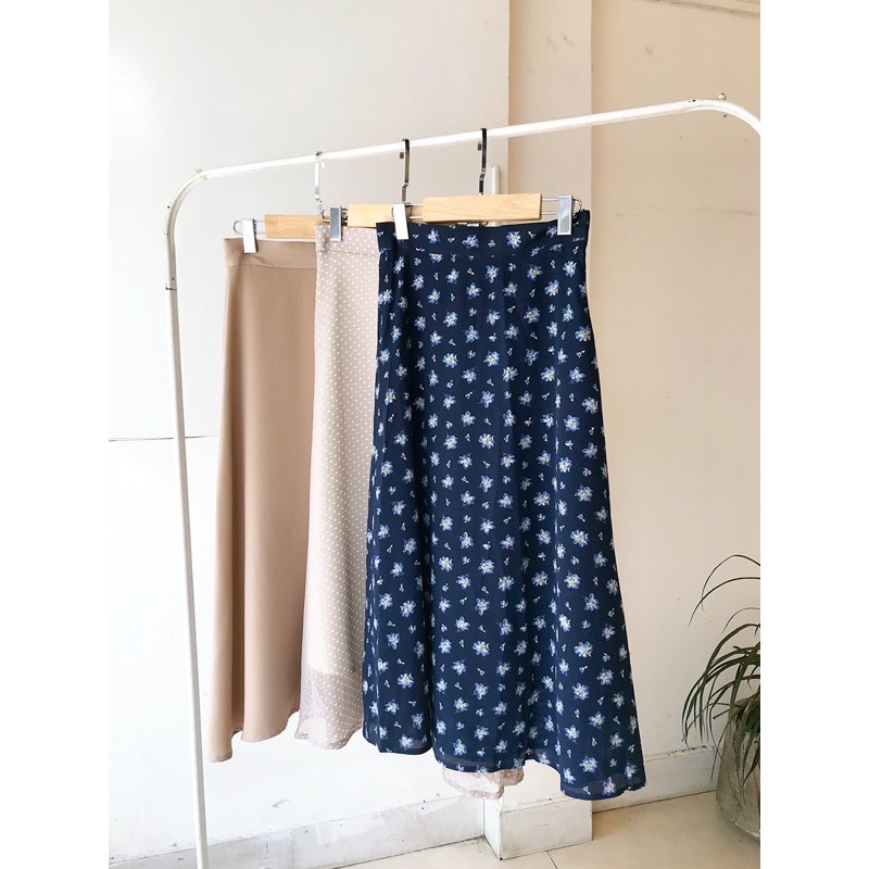 Chân váy dài lụa   CALIE STORE