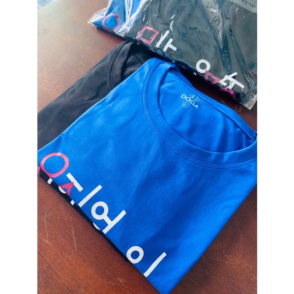 Áo Thun Unisex DOGA M121 Squid Game Trendy Cá Tính