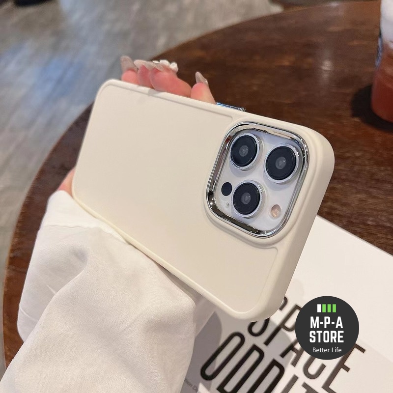 Ốp lưng silicon dẻo CẠNH VUÔNG dành cho 7/7plus/8/8plus/x/xs/11/12/13/14/pro/max/plus