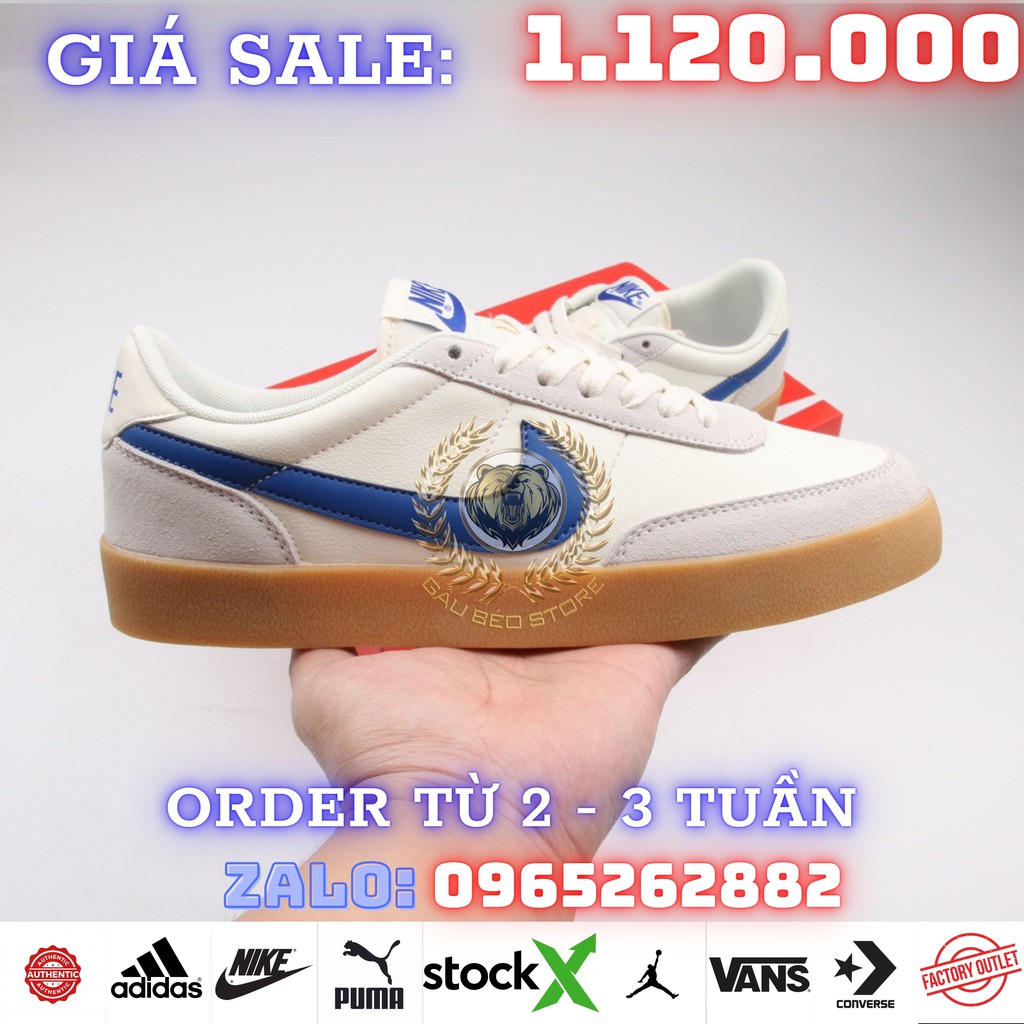 ORDER + FREESHIP Giày Outlet Store Sneaker _J.Crew x Nike Killshot II Leather MSP: 432997-124 ➡️ gaubeostore.shop
