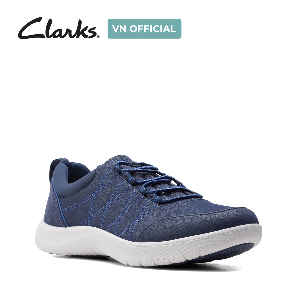 Giày Lười Nữ CLARKS Adella Holly màu Navy