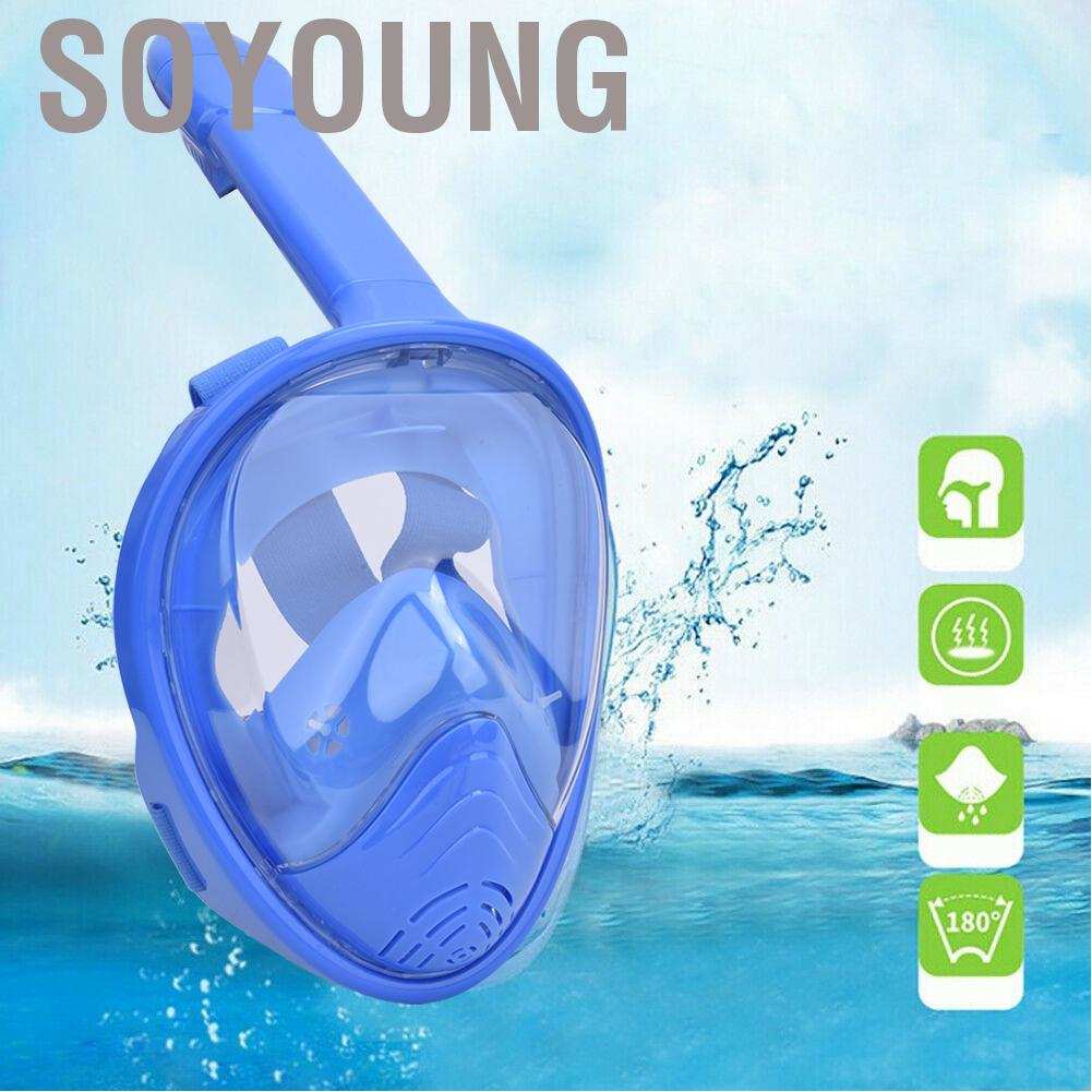 Bộ mặt nạ lặn toàn diện chống nước chống sương mù cho trẻ em | BigBuy360 - bigbuy360.vn