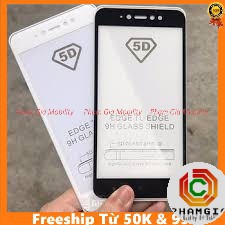 Kính cường lực full và cường lực dẻo Xiaomi Mi A1  các loại trong suốt, nhám chống vân tay, bảo vệ mắt