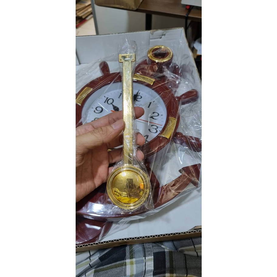 Quả lắc cho đồng hồ treo tường mỏ neo, cho máy giao động bất kỳ, kích thước 19 x 5 cm