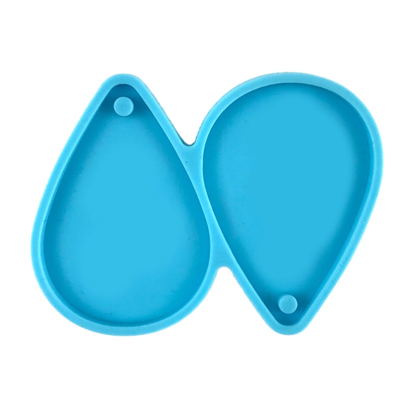 Khuôn Silicon Làm Móc Khóa Hình Giọt Nước Thời Trang