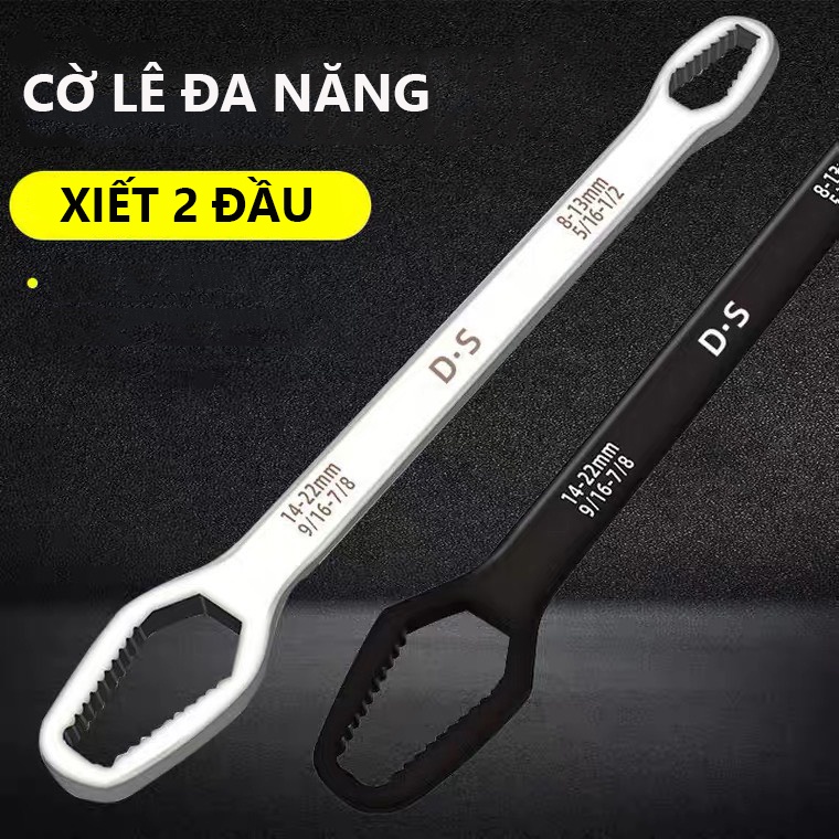 Cờ Lê Vặn Mở Đa Năng - Dụng Cụ Sửa Chữa Thay Thế Tất Cả Các Bộ Cờ Lê, Mỏ Lết Nhiều Size