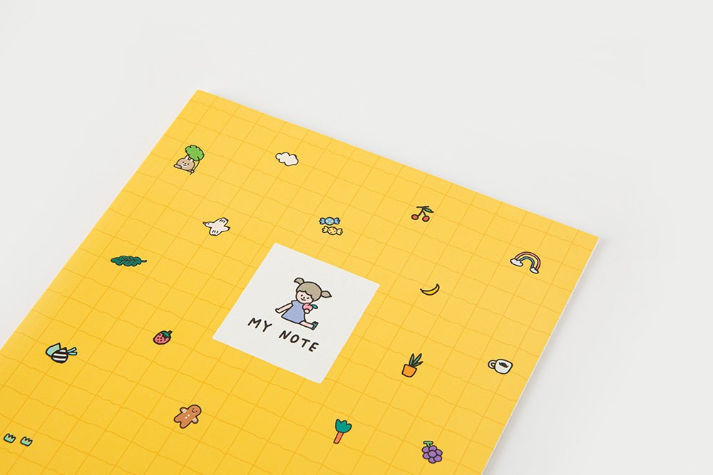 Sổ Ghi Chú ARTBOX Hàn Quốc Màu Vàng Dành Cho Học Kỳ Mới