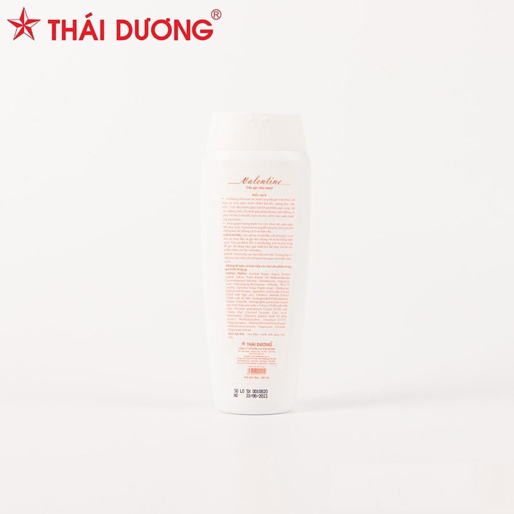 Dầu Gội Siêu Mượt Valentine 200ml - Thái Dương