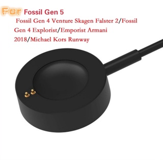 Phù Hợp Dây Cáp Sạc Từ Tính Cho Đồng Hồ Fossil Gen 6 5 4 Misfit Vapor 2