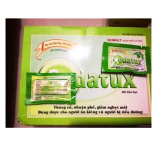 Kẹo ngậm ho Codatux (dùng được cho người tiểu đường ,trẻ em từ 6 tuổi...)