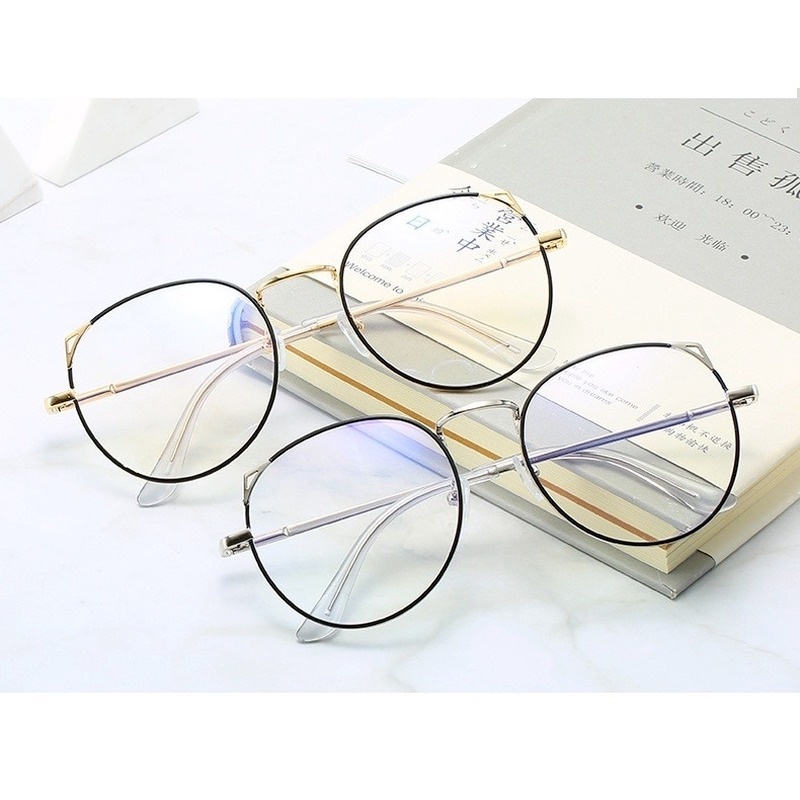 Kính Mát Mắt Mèo Thời Trang Unisex -1 -1.5 -2.0 to-6.0