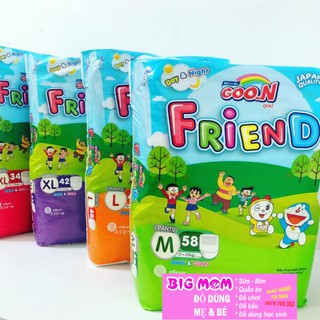 Bỉm quần Goon Friend đủ size S62/M58/L48/XL42