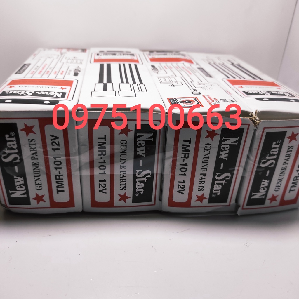 Relay xông định thời gian 12v - Newstar TMR 101 12v - Hộp relay xông động cơ diesel - Hộp relay xông