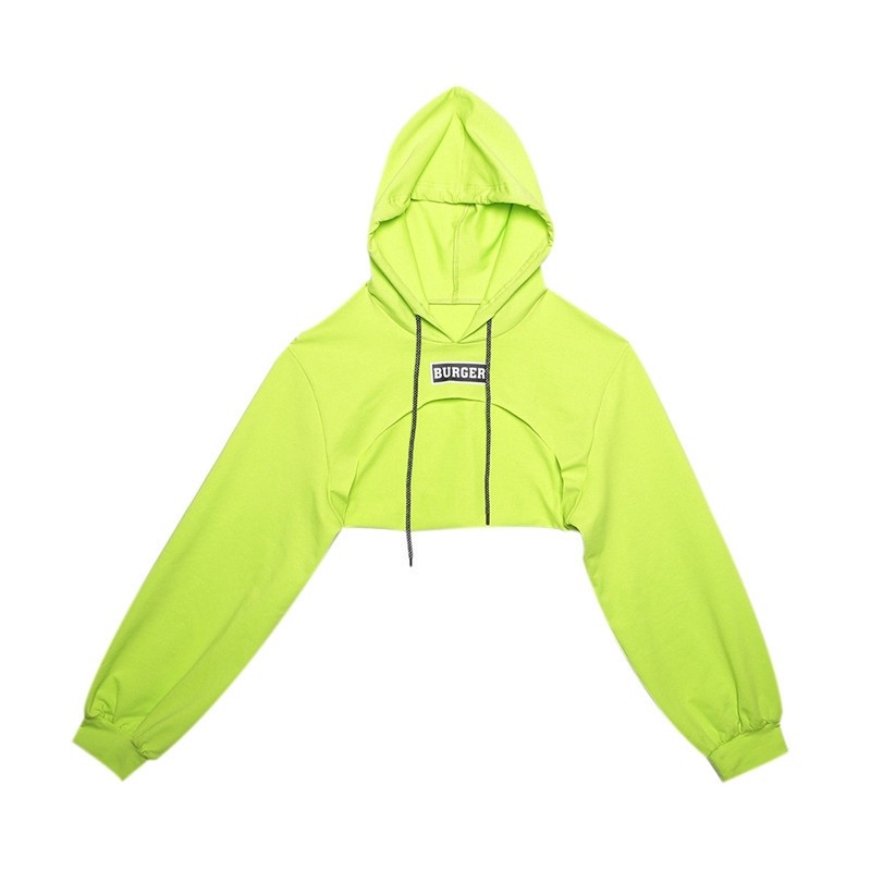 Set áo croptop Maoshop ôm body tay dài phong cách ulzzang Hàn Quốc, Áo hoodie croptop 2 món cá tính - C65 | BigBuy360 - bigbuy360.vn