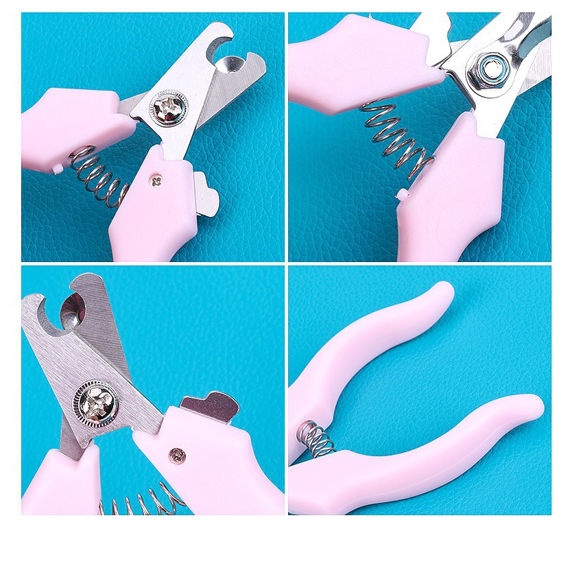 Doremiu- Kéo cắt móng cho chó mèo (2 size) kìm cắt móng và dũa móng cho thú cưng