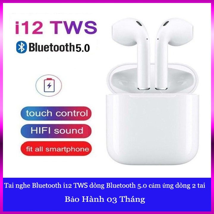 Tai nghe Bluetooth Pro 4TWS 5.0 tai  nghe Pro 4 không dây cảm ứng vân tay-âm thanh chuẩn HIFI dùng cho IOS Android