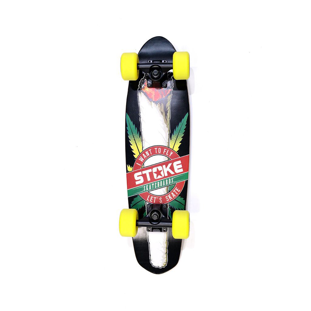 Ván Trượt Cruiser Cao Cấp STOKE - STOKE WEED CRUISER COMPLETE 26&quot;