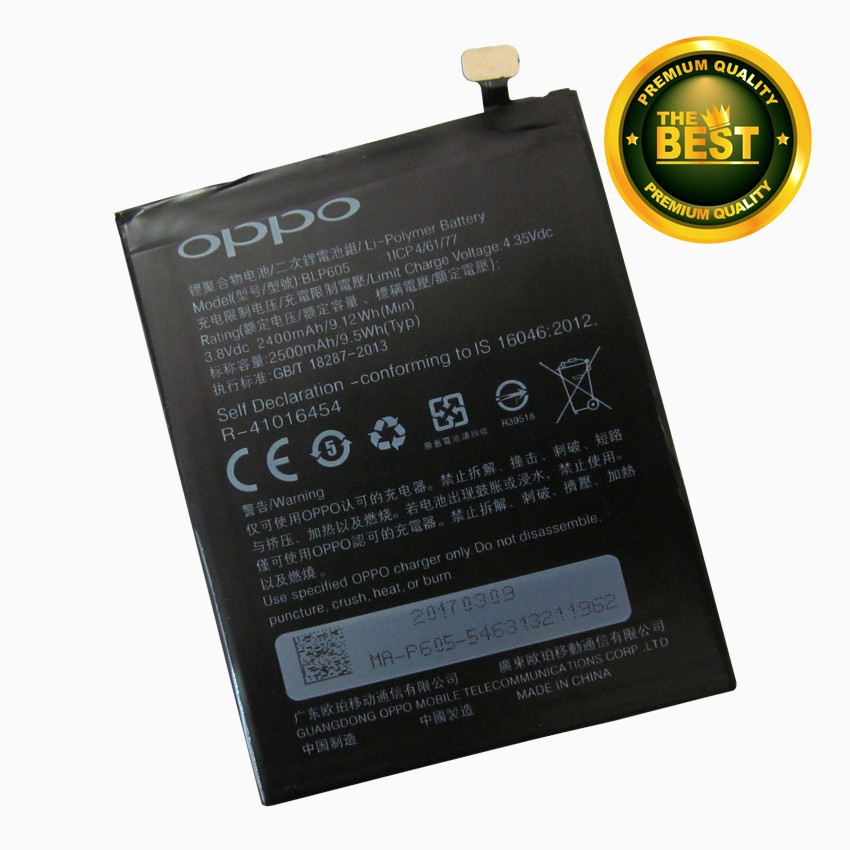 Pin Oppo F1/A35 (BLP605) dung lượng 2400mAh (min)